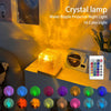 Water Ripple Projector Water Ripple Projector Night Light 16 Colors Flame Crystal Lamp Home Houses Decoration Sunset Lights Gift